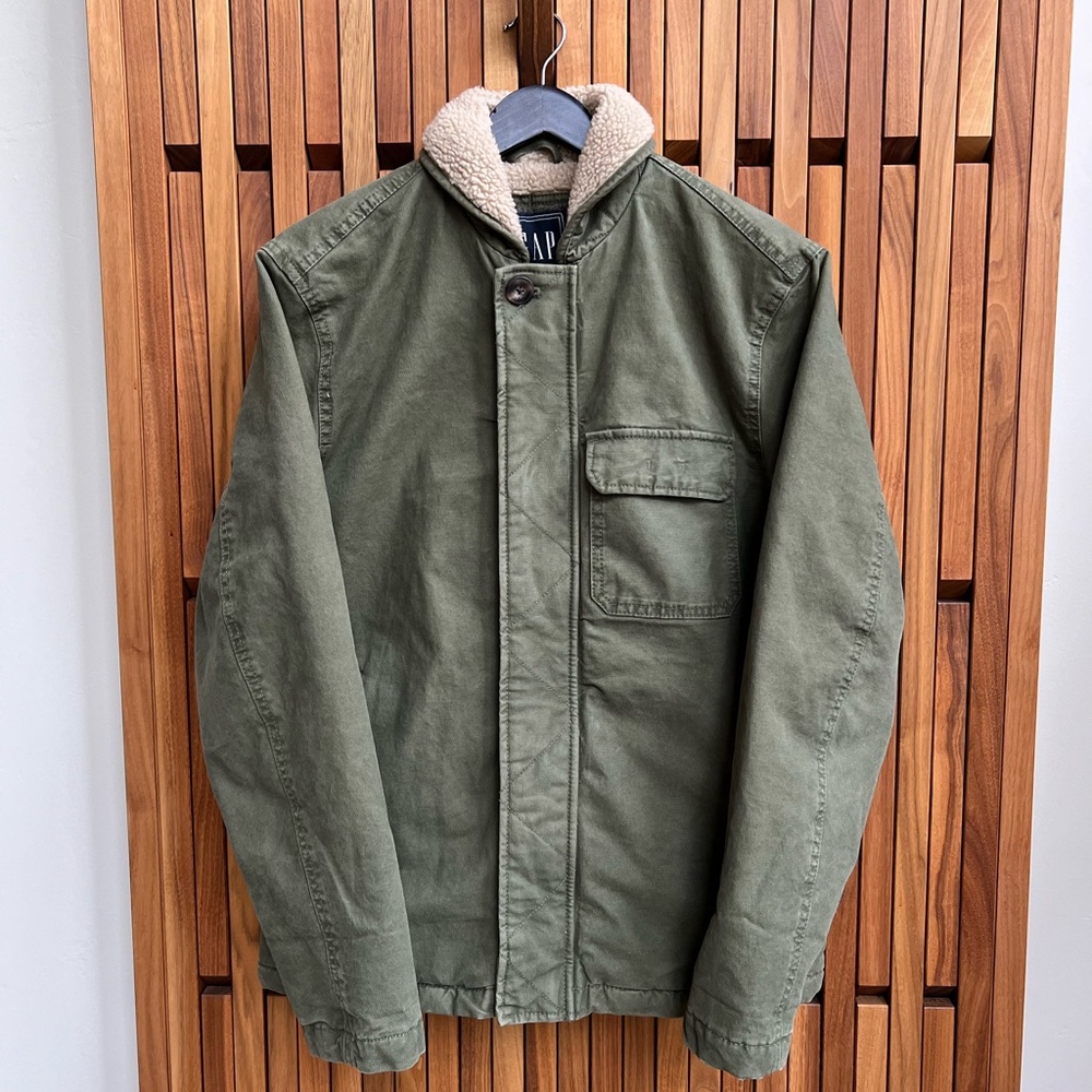 GAP Army Green Jacket Men’s- Small